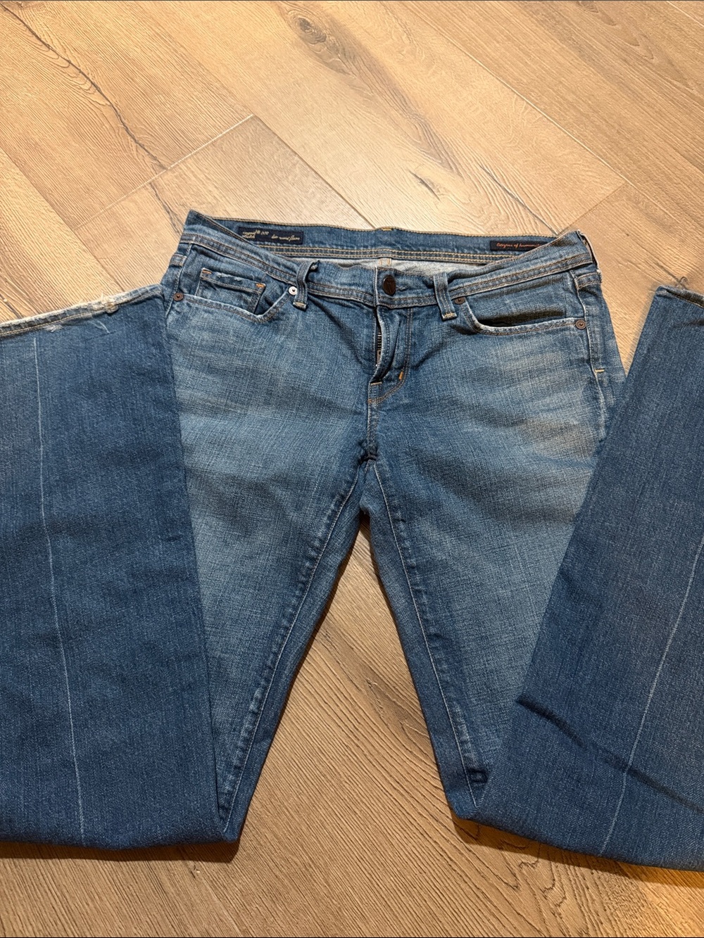 Citizens Of Humanity Ingrid #2, low waist flare jeans.